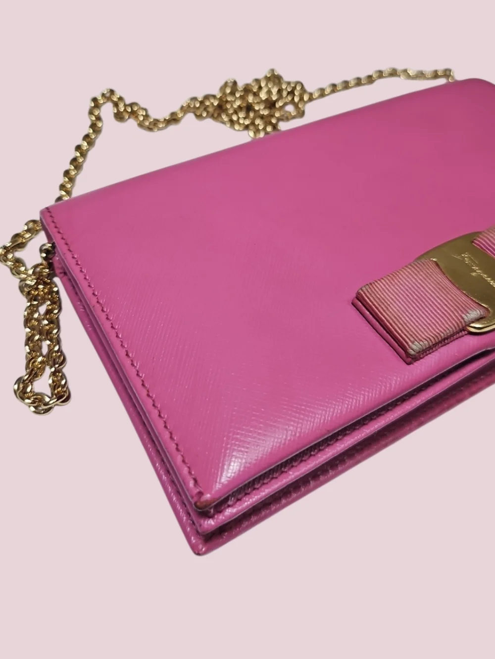 Salvatore Ferragamo Miss Vara Wallet On Chain - Picture 6 of 14